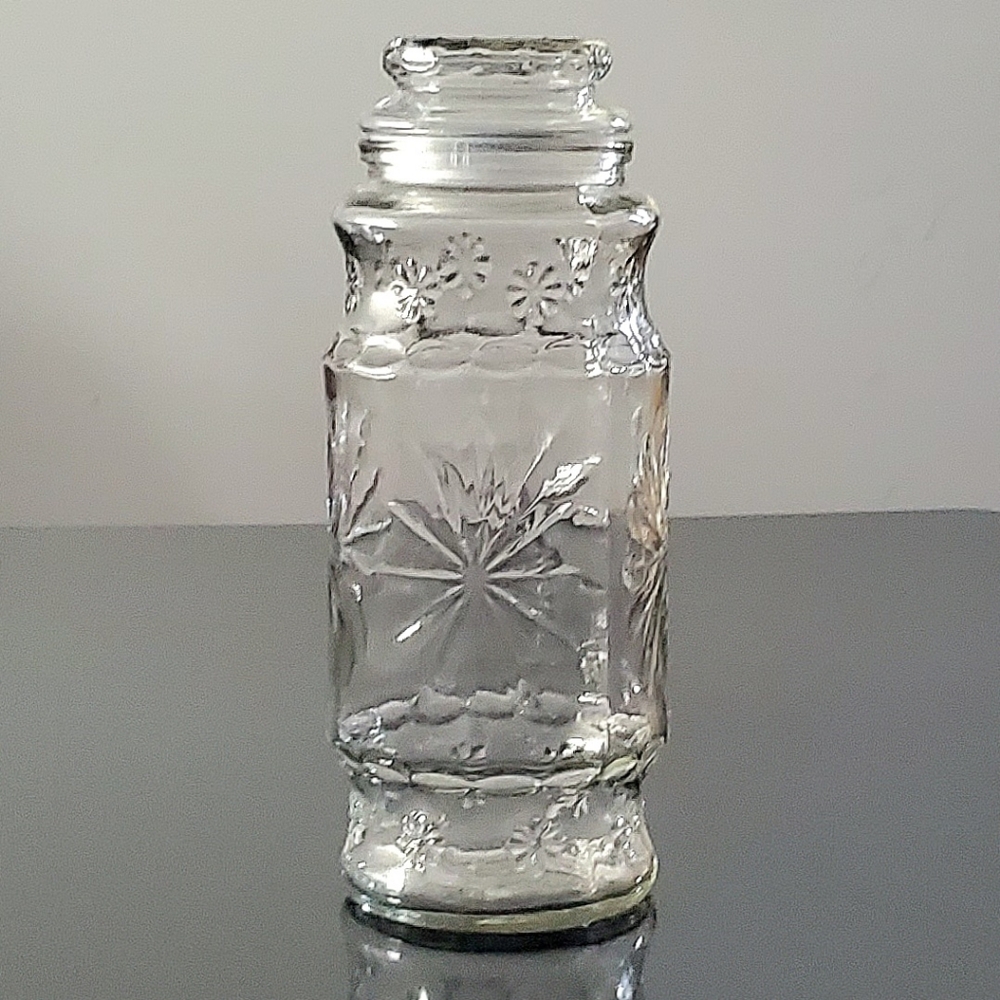 1980 Planters 🥜 Peanuts Glass Jar/Canister